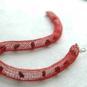 YooLaTube Necklace Crocheted Wire Jewelry